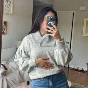Madewell Collared Sweater